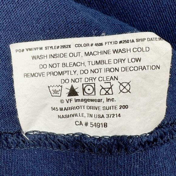 VF Imagewear Blue Boston Red Sox Graphic Short Sleeve Vintage 2013 T-Shirt Large - Picture 5 of 7